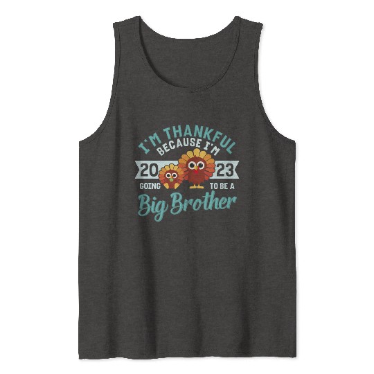 Big Brother 2023 Baby Thanksgiving Turkey Boys Tank Tops