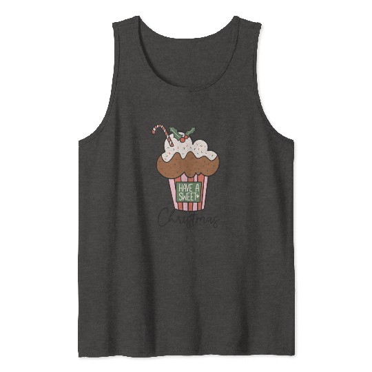 Have a Sweet Christmas Hot Chocolate Tank Tops
