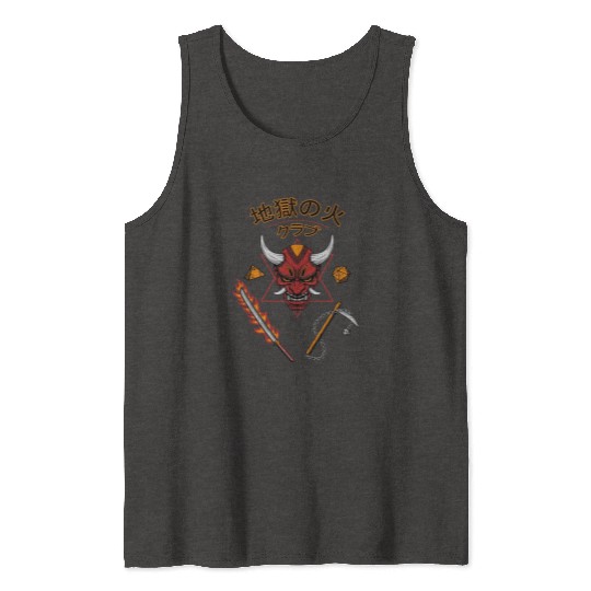 Asian Hellfire Tank Tops