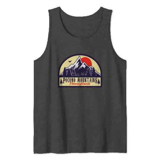 Pocono Mountains Pennsylvania Tank Tops