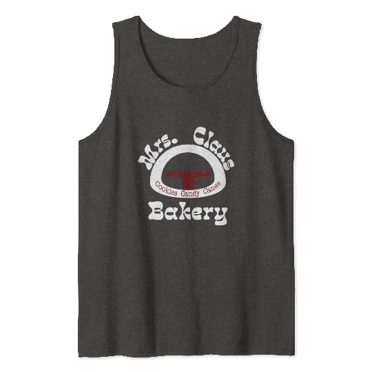 Christmas Tank Tops, Mrs. Claus Bakery Tank Tops,