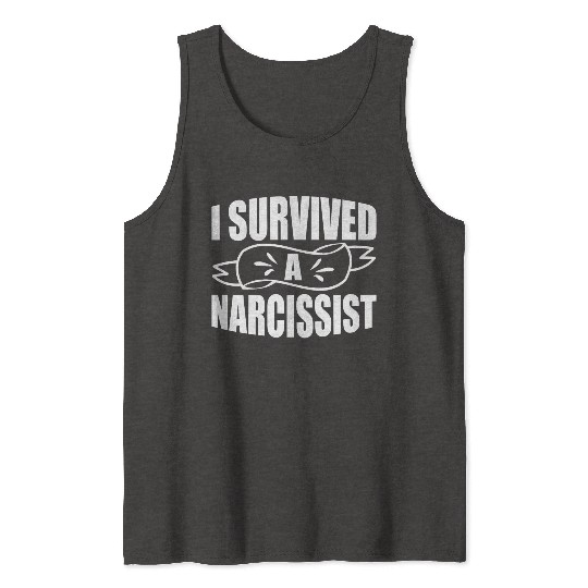 I Survived A Narcissist Divorce Women Divorcee Tank Tops