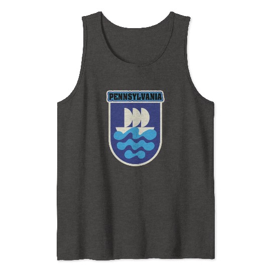 US States PENNSYLVANIA Tank Tops