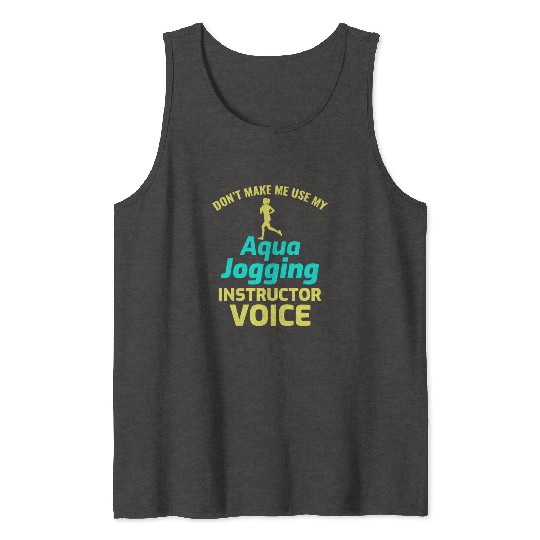 Deep Water Aqua jogging Pool Running Fitness Tank Tops