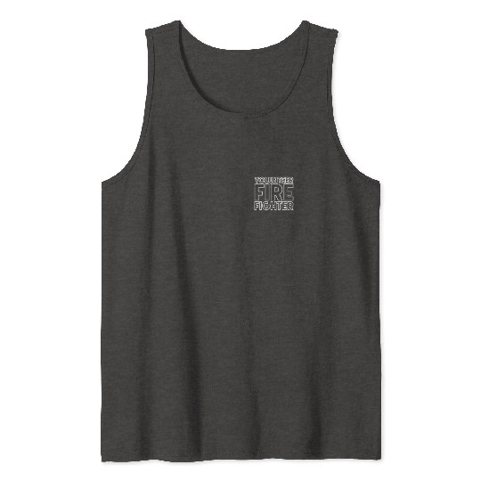 Volunteer Fire Fighter Fire Department Firefighter Tank Tops