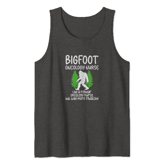 Bigfoot Party Supplies Bigfoot Oncology Nurse Tank Tops