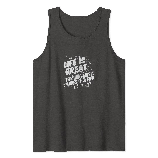 Music Teacher Tank Tops