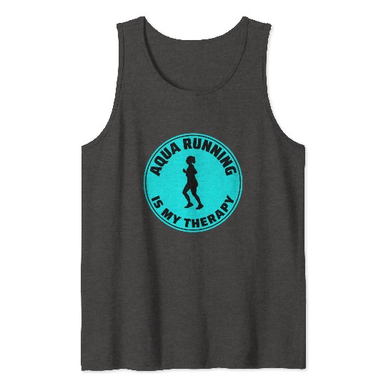 Deep Water Aqua jogging Pool Running Fitness Tank Tops