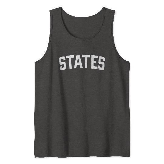 United States Coach Trend Tank Tops Short Sleeve