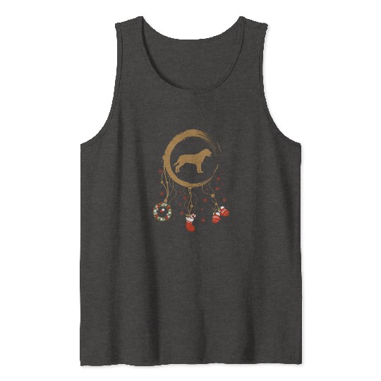 dog dreamcatcher Christmas Labrador Tank Tops