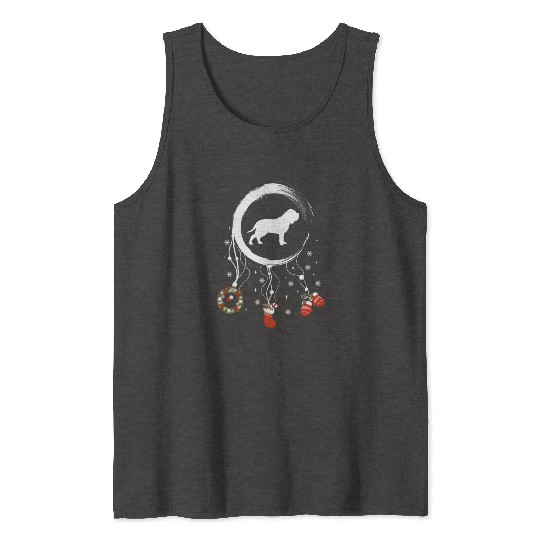 dog dreamcatcher Christmas Neapolitan Mastiff Tank Tops