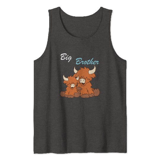 Highland Cattle - Big Brother Tank Tops