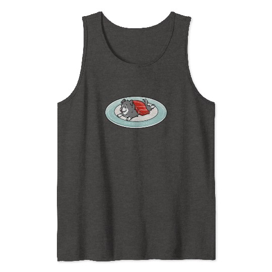 Schnauzer Nigiri Sushi Tank Tops