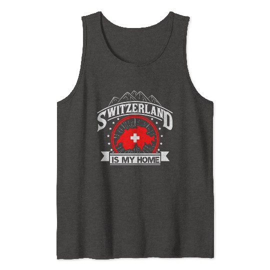 Switzerland Mountains Proud Gift Tank Tops