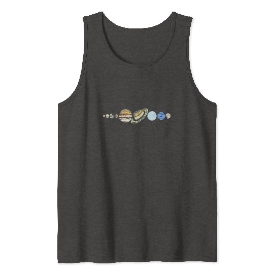 Solar System Astrophysic Planets, Solar System Tank Tops