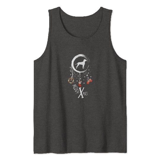 dog dreamcatcher Christmas Weimaraner Tank Tops