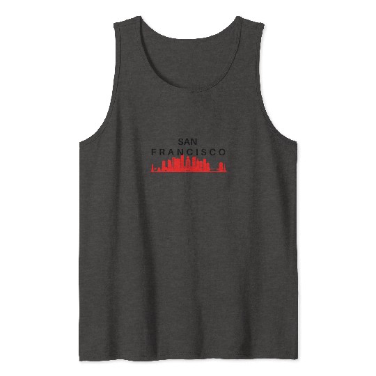 San Francisco pride Tank Tops
