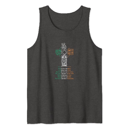 Celtic cross Tank Tops