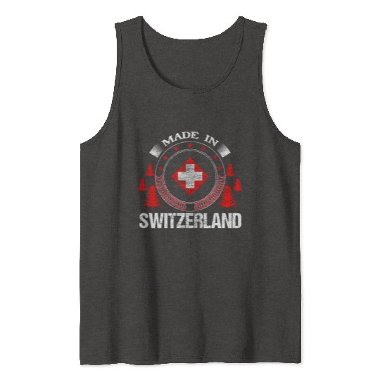 Switzerland Neutrality Home Gift Tank Tops