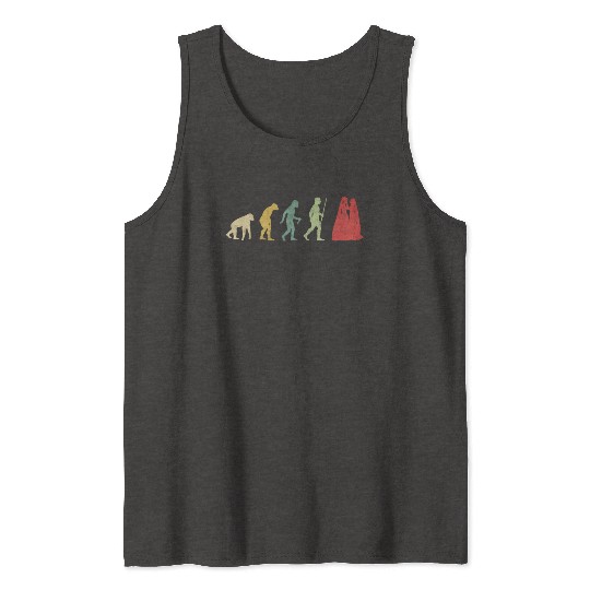 Lesbian Couple Romantic Wedding Wife Evolution Tank Tops
