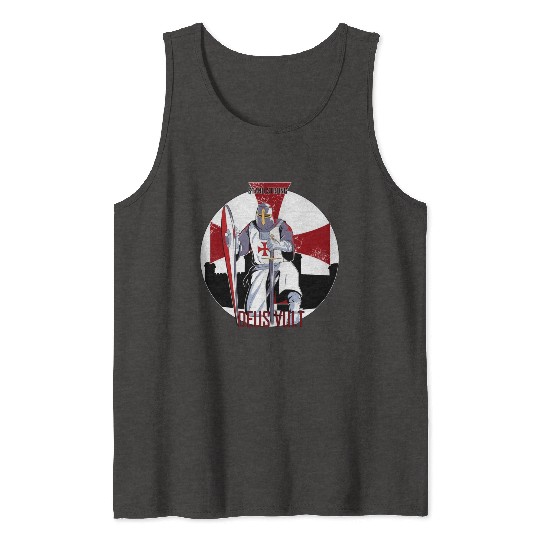 Stand strong and Deus vult Tank Tops