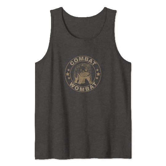 Combat Wombat For A Wombats Lover Tank Tops