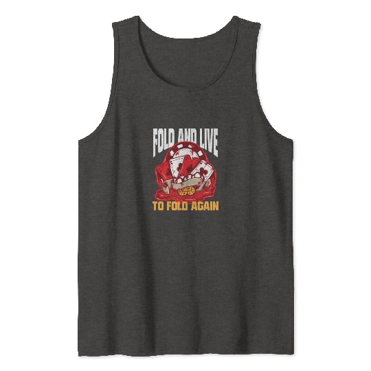Poker Casino Poker Player Gambling Roulette Gift Tank Tops