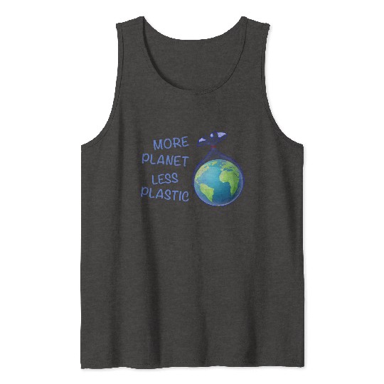 More Planet Less Plastic Eco Friendly Tank Tops