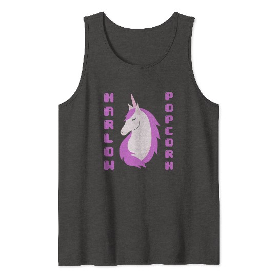 Harlow And Popcorn Merch Popcorn The Pony Tank Tops