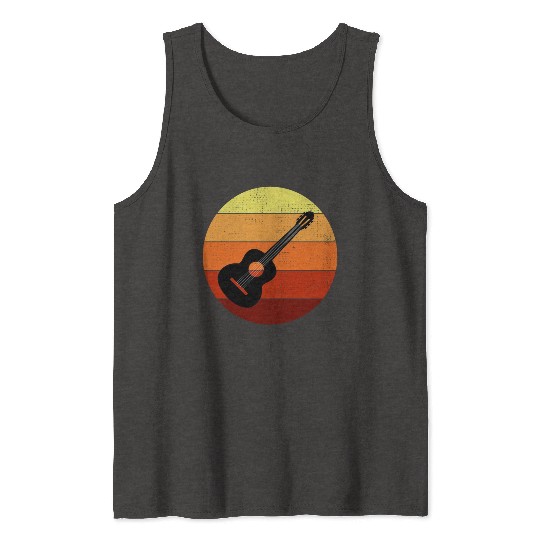 Acoustic Guitar Player Music Musician Guitarist Tank Tops
