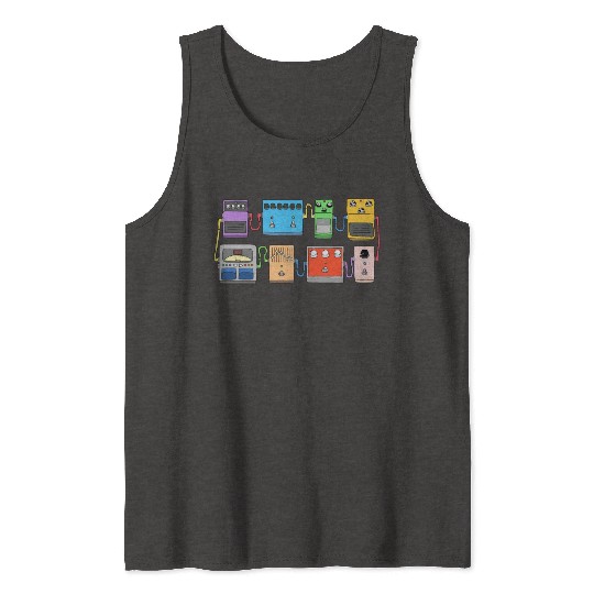 guitar pedals recording studio engineer guitarist Tank Tops
