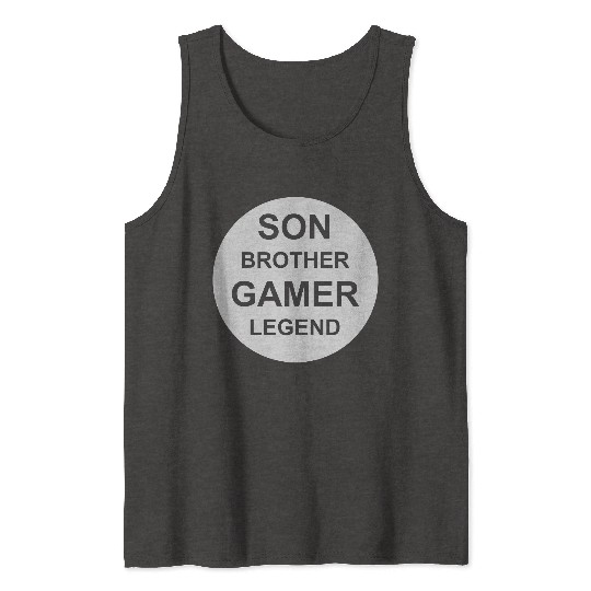 son brother gamer legend Tank Tops