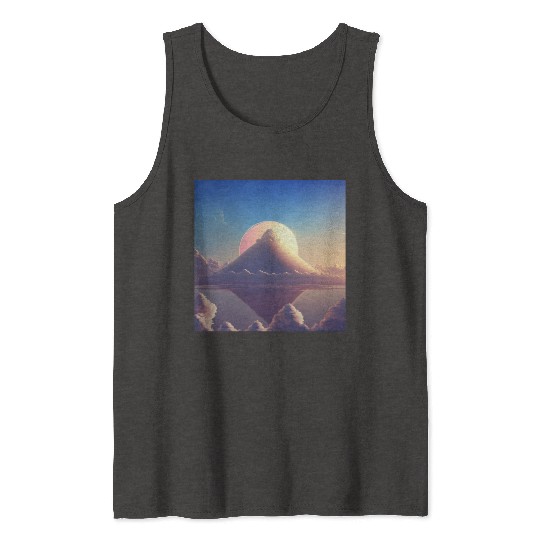 Mashup Cotton Candy Planet & The Lonely Mountain Tank Tops