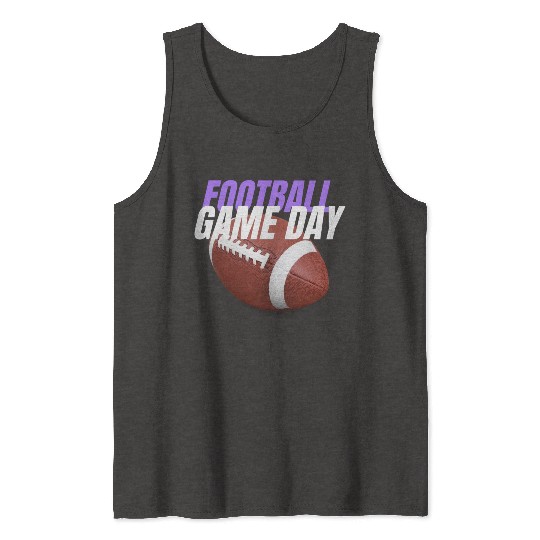 Football Game Day , Sunday Funday Football Season Tank Tops