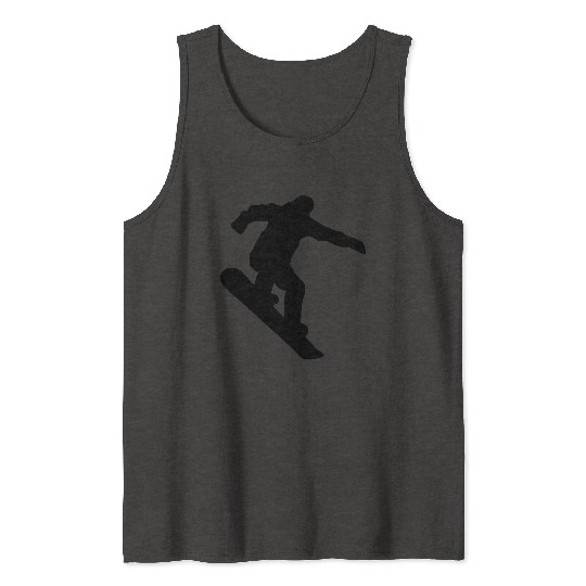 Snowboarder, Snowboarding, Snowboard Tank Tops