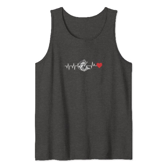 Catfish Heartbeat Tank Tops