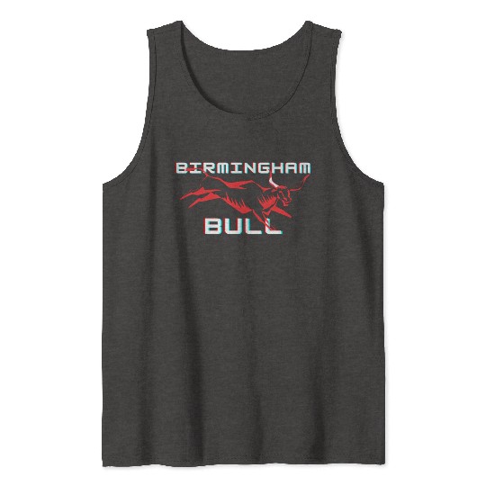 Birmingham bull Tank Tops