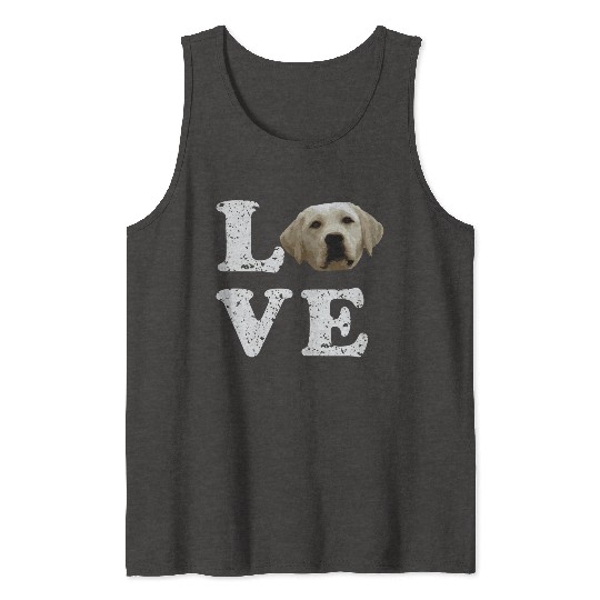I Love My Yellow Lab Labrador Retriever Dog Tank Tops