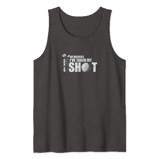 Hilarious Golfing Mockery Leisure Sarcasm Tank Tops