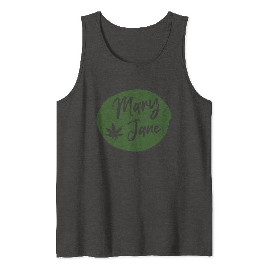 Mary Jane Drop Tank Tops