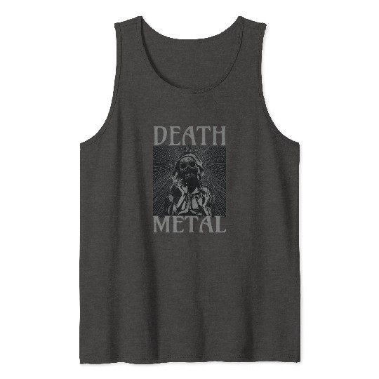 Goth Satan Rock Festivals Black Heavy Death Metal Tank Tops
