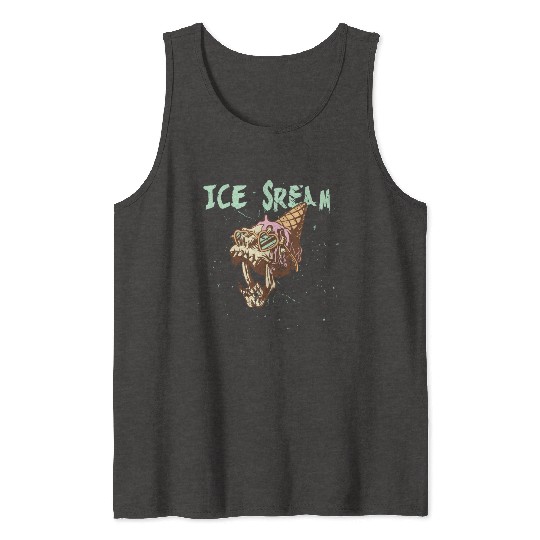 Ice scream Halloween Tank Tops