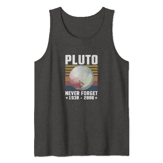 PLUTO NEVER FORGET 1930-2006 Tank Tops