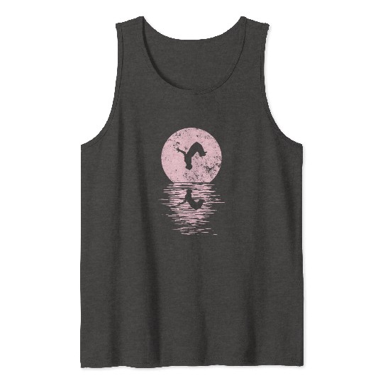 Parkour, Freerunning, Street Workout Acrobatic Tank Tops