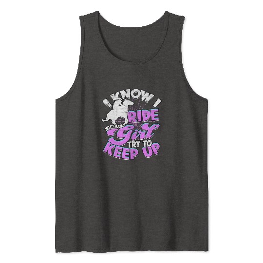 Horse Racing Equestrian Horseback Horse Racer Tank Tops