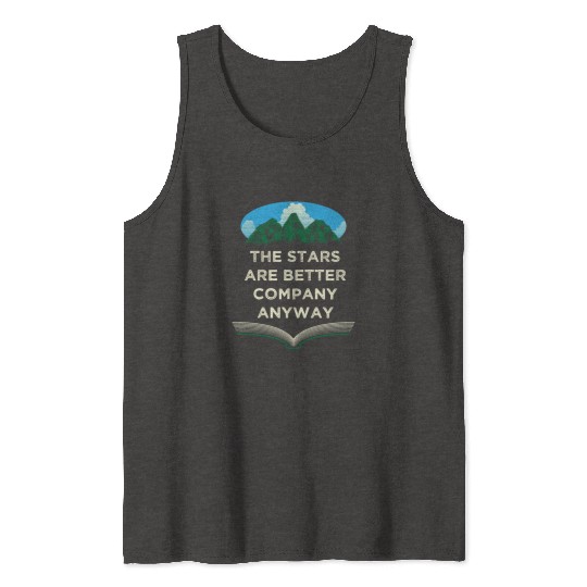 Stars Are Better Company Wildlife Camping Outdoor Tank Tops