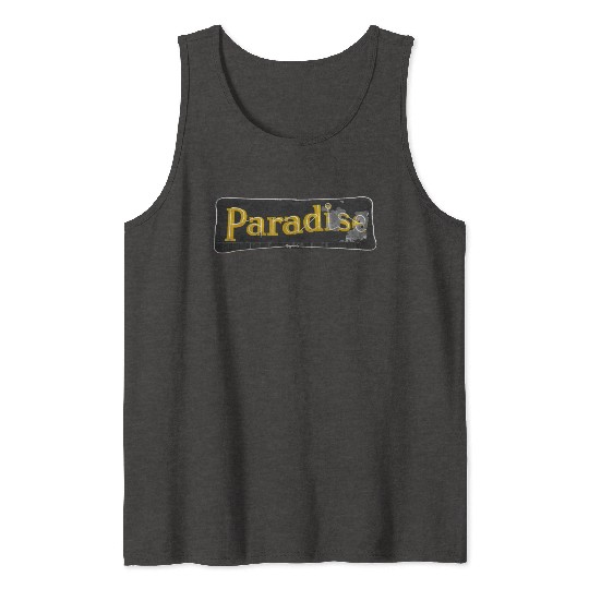 Paradise Motel Route 66 Neon Tucumcari New Mexico Tank Tops