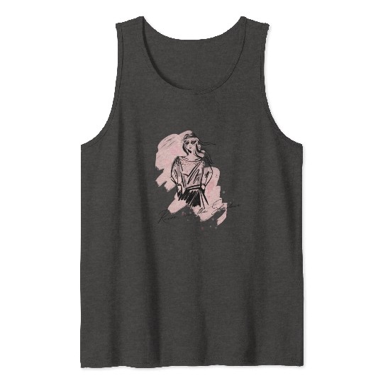 Roses in the Shadow (Pink Shadow Lady) Tank Tops
