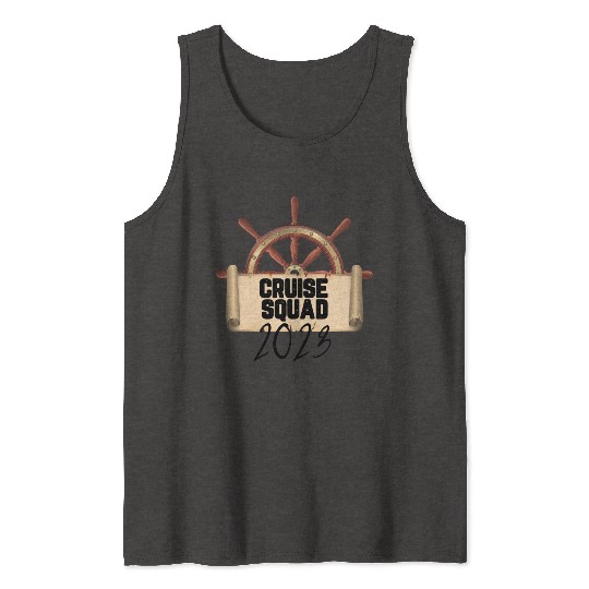 cruise squad 2023, hawaiian 2023, Vacation Party Tank Tops