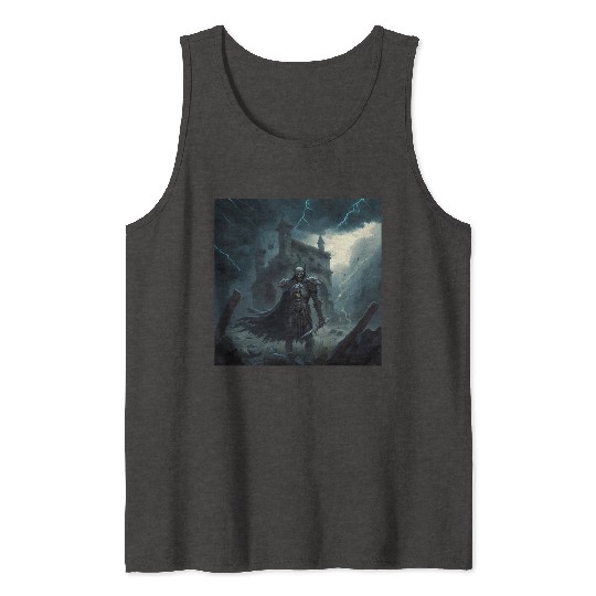Death Knight in Thunderstorm Tank Tops